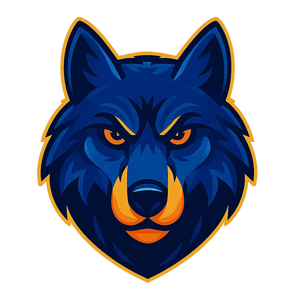 Wolf as character from Wolf Slots